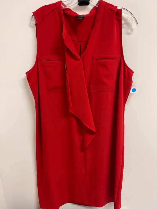 Dress Casual Short By Worthington In Red, Size: 1x