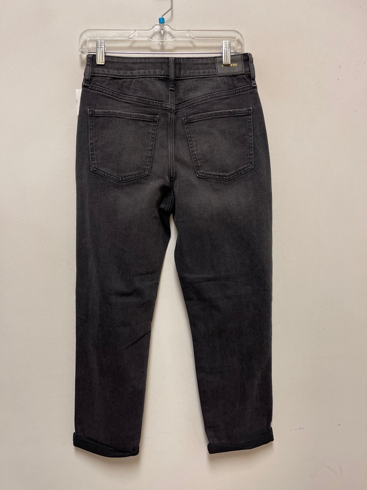 Jeans Boyfriend By Express In Black, Size: 2