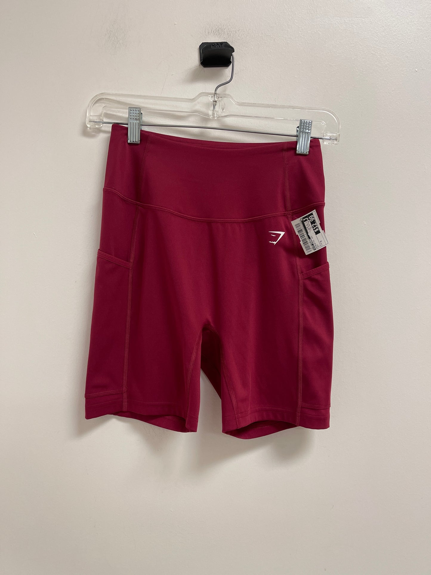 Athletic Shorts By Gym Shark In Red, Size: S