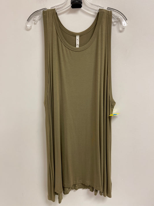 Tank Top By Mts In Green, Size: 2x