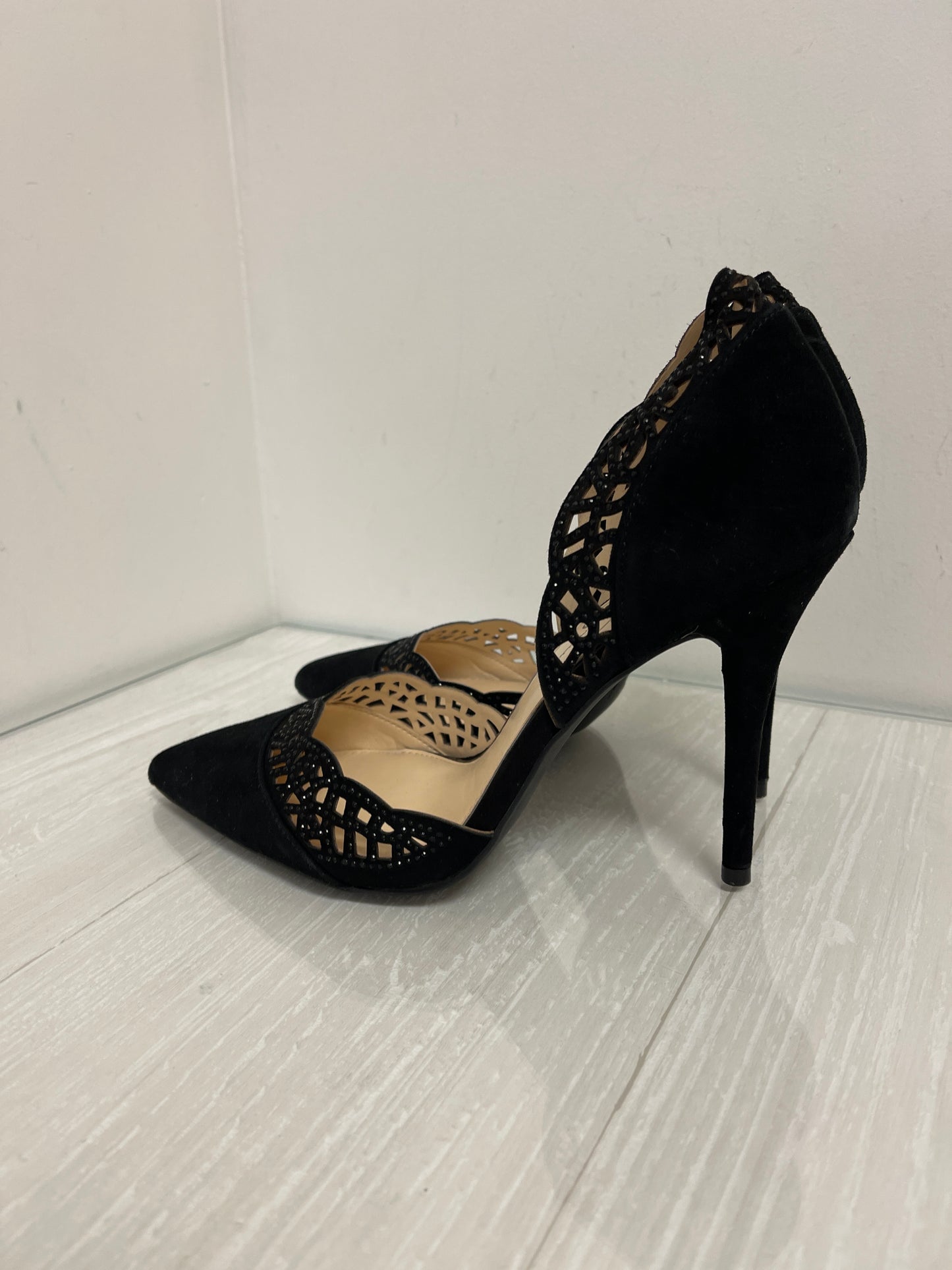 Shoes Heels Stiletto By Jessica Simpson In Black, Size: 10