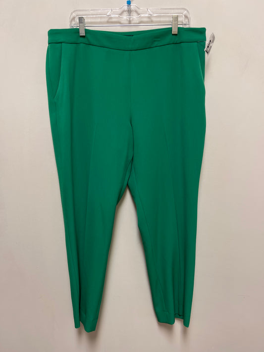 Pants Cropped By Preston And New York In Green, Size: 14