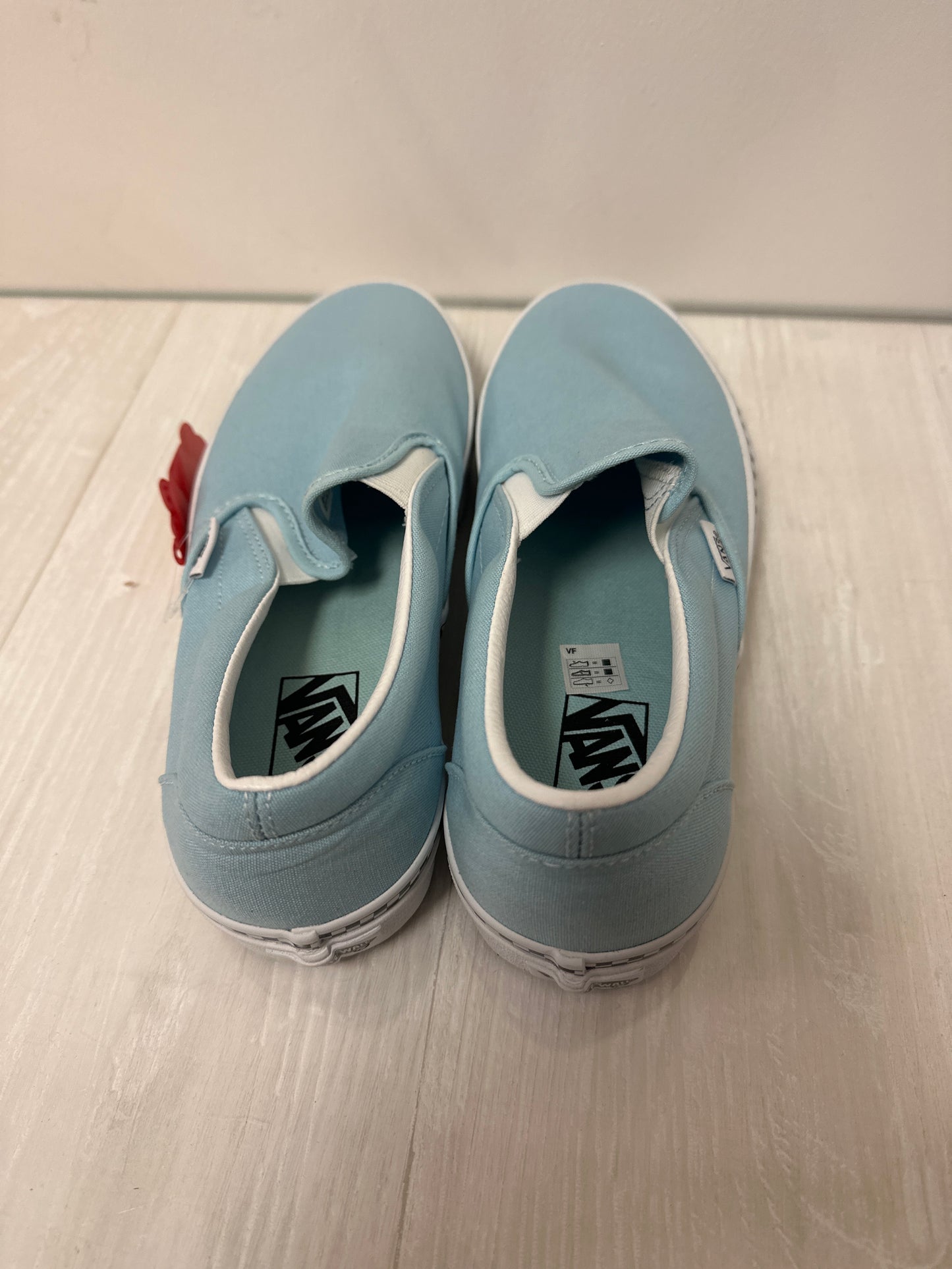 Shoes Sneakers By Vans In Blue, Size: 10