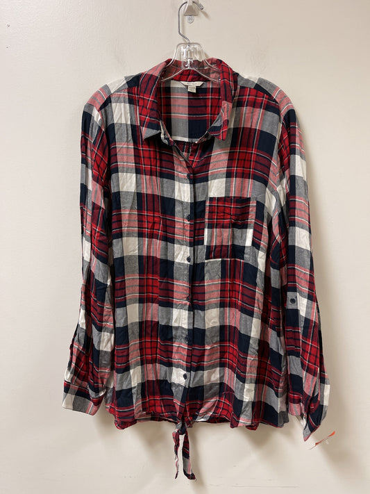 Top Long Sleeve By Cato  Size: 2x