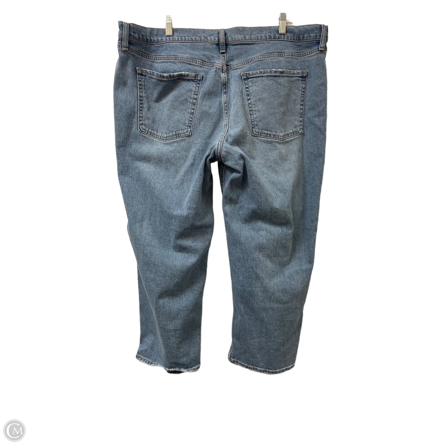 Jeans Boyfriend By Old Navy In Blue Denim, Size: 18