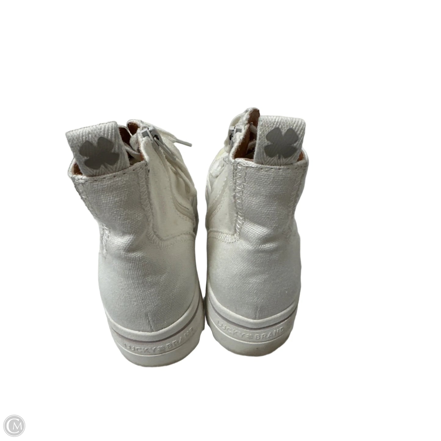 Shoes Sneakers By Lucky Brand In Cream, Size: 7.5