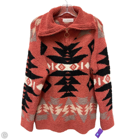 Sweater By Wanna B In Orange, Size: M