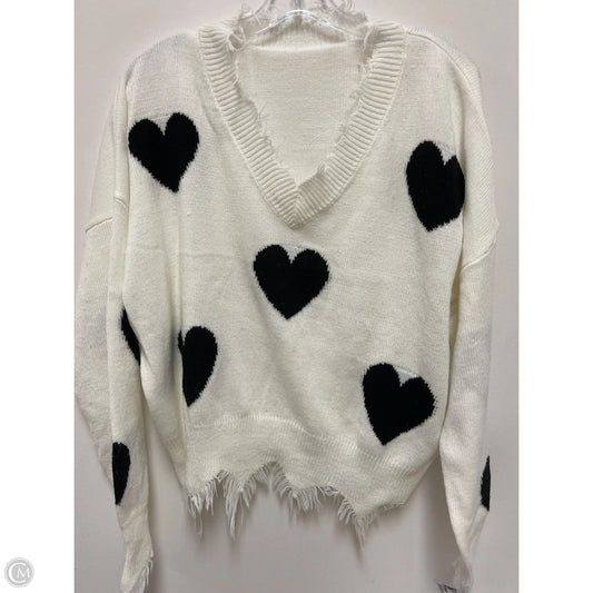 Sweater By Clothes Mentor In Cream, Size: S