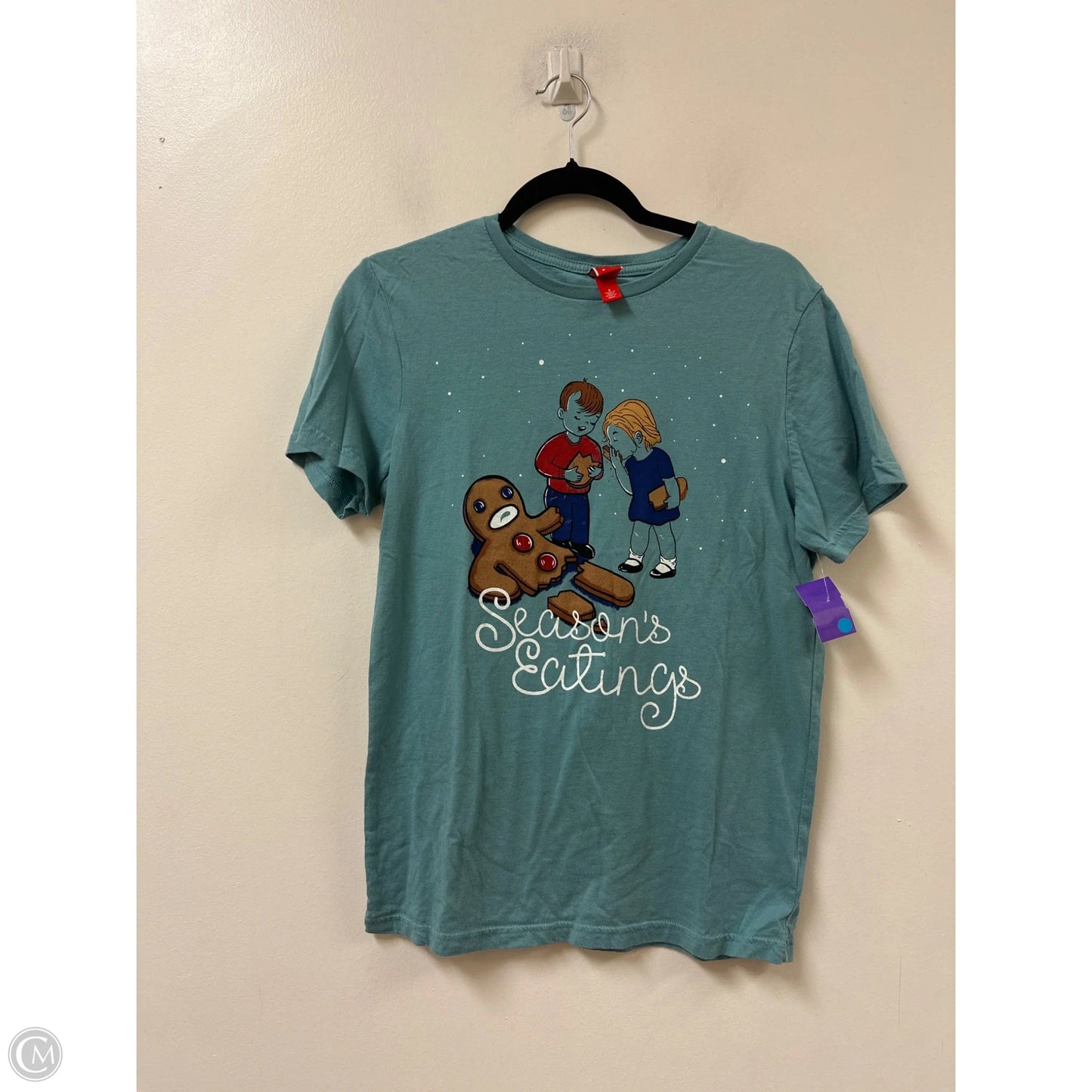 Top Short Sleeve By Clothes Mentor In Blue, Size: S