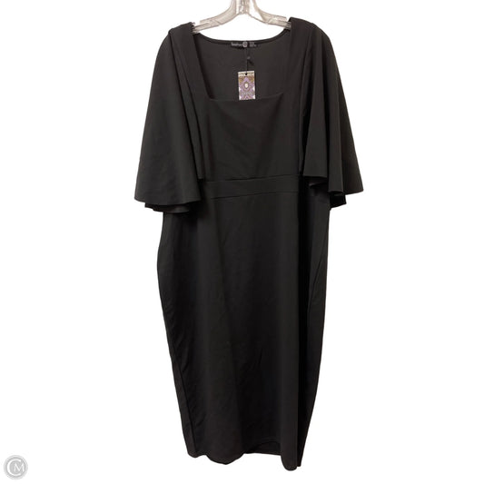 Dress Casual Maxi By Boohoo Boutique In Black, Size: 4x