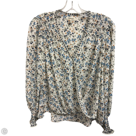 Top Long Sleeve By Max Studio In White, Size: Xs