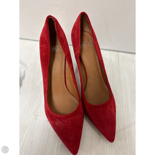 Shoes Heels Block By Franco Sarto In Red, Size: 10