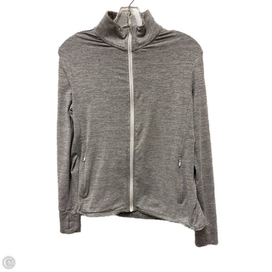 Athletic Jacket By Market & Spruce In Grey, Size: S