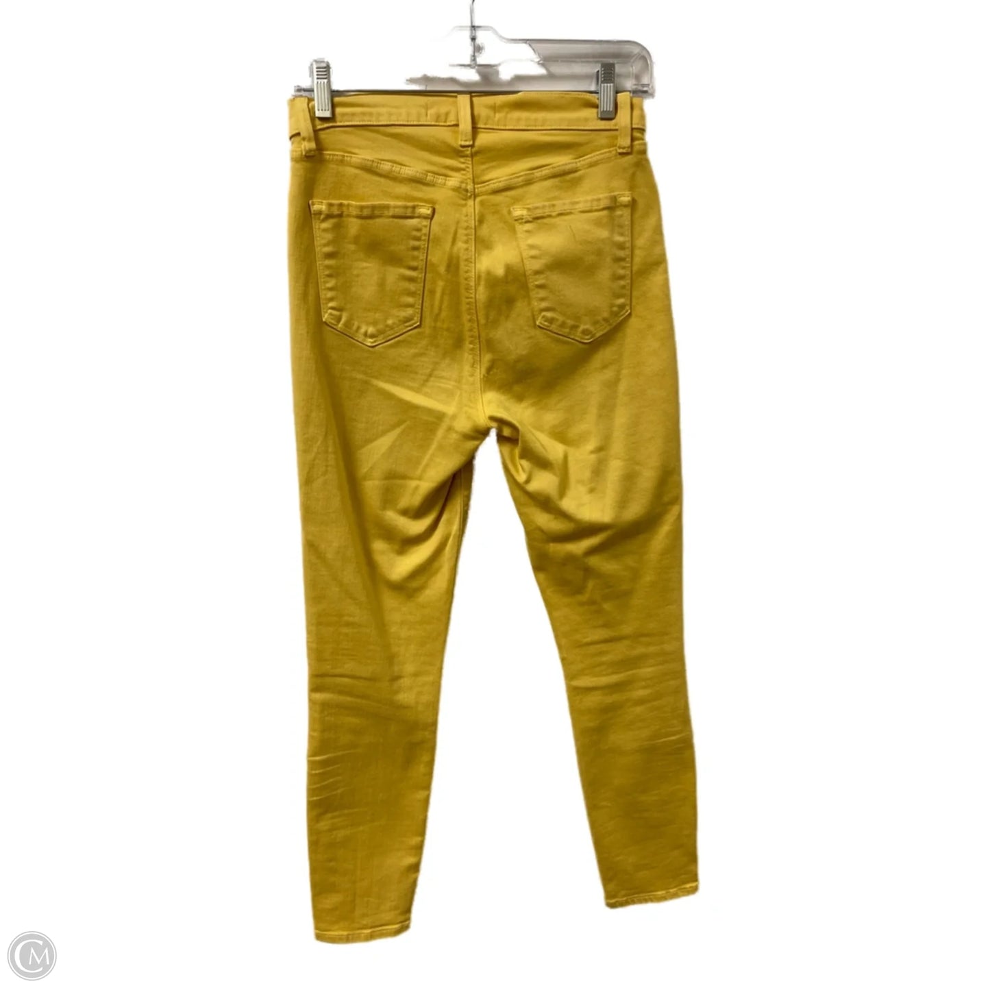 Jeans Skinny By J Brand In Yellow, Size: 4