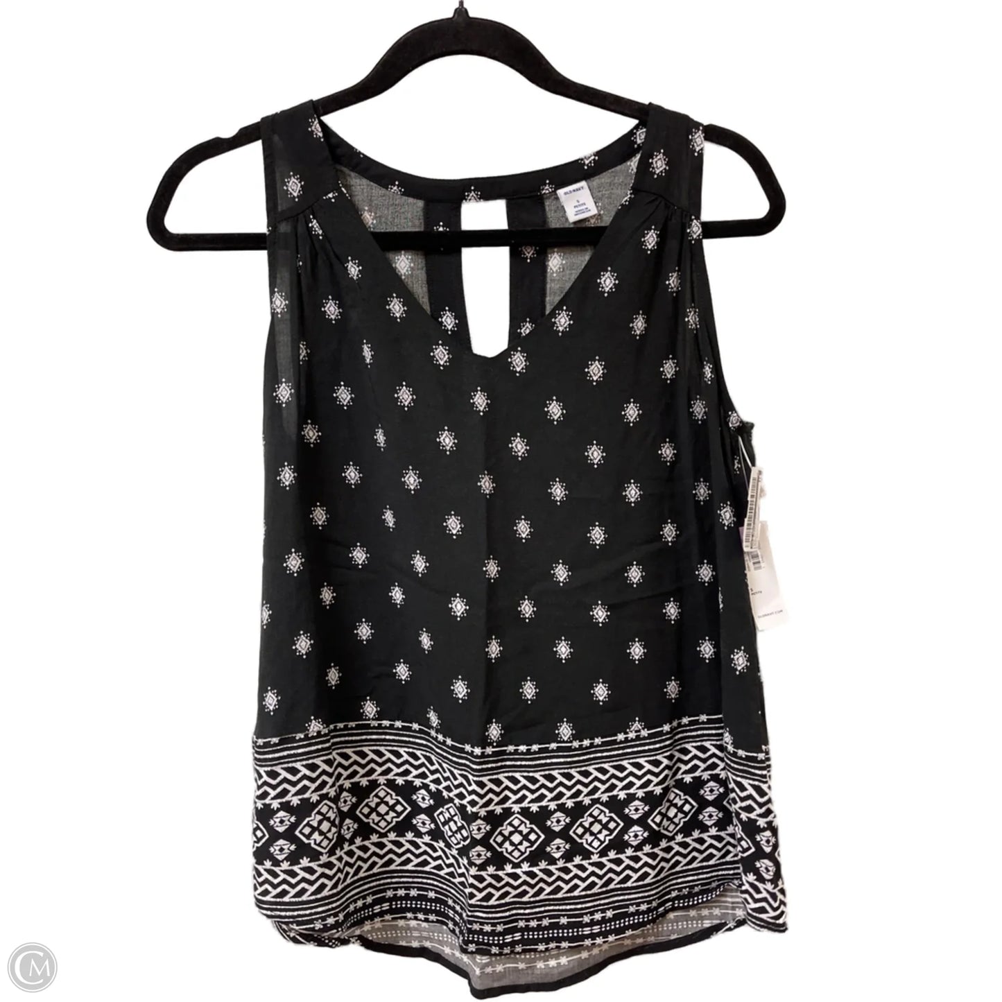 Top Sleeveless By Old Navy In Black, Size: Sp