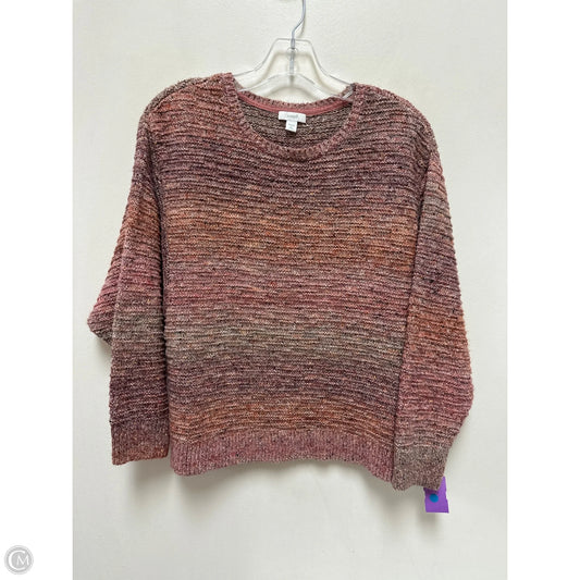 Sweater By Pure Jill In Pink, Size: Mp