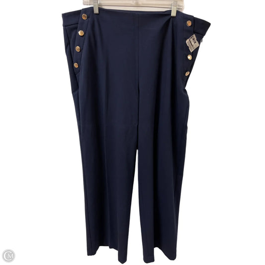 Pants Dress By Talbots In Navy, Size: 20