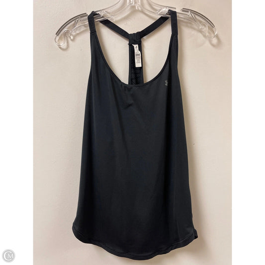 Athletic Tank Top By Under Armour In Black, Size: L