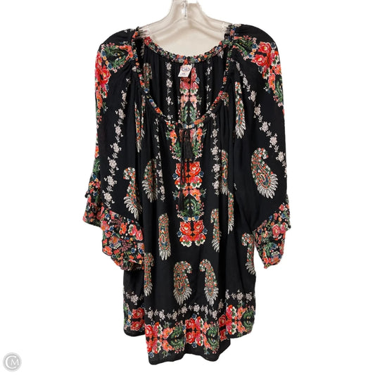 Top Long Sleeve By Bila In Black, Size: 1x
