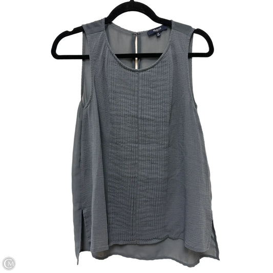 Top Sleeveless By Madewell In Grey, Size: M