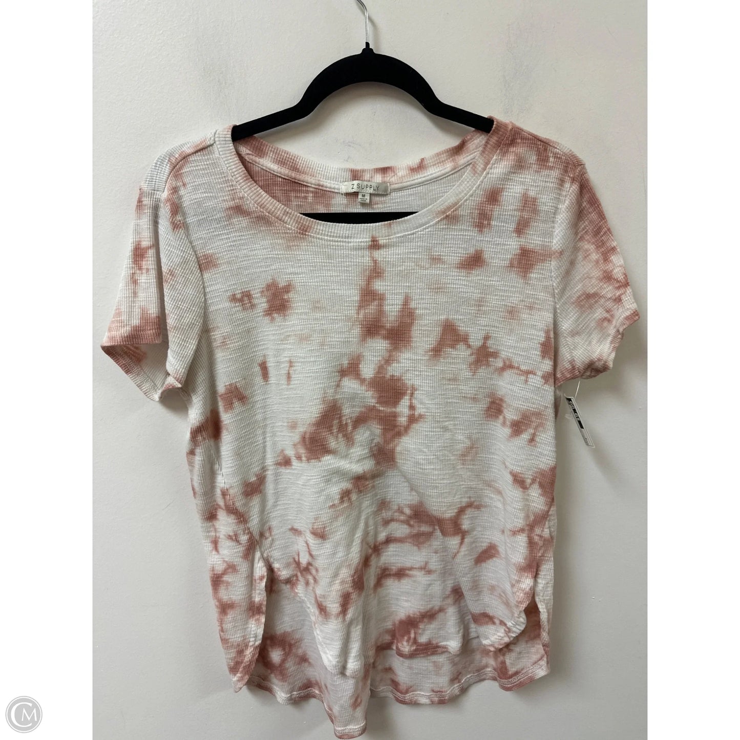 Top Short Sleeve Basic By Z Supply In Orange, Size: M