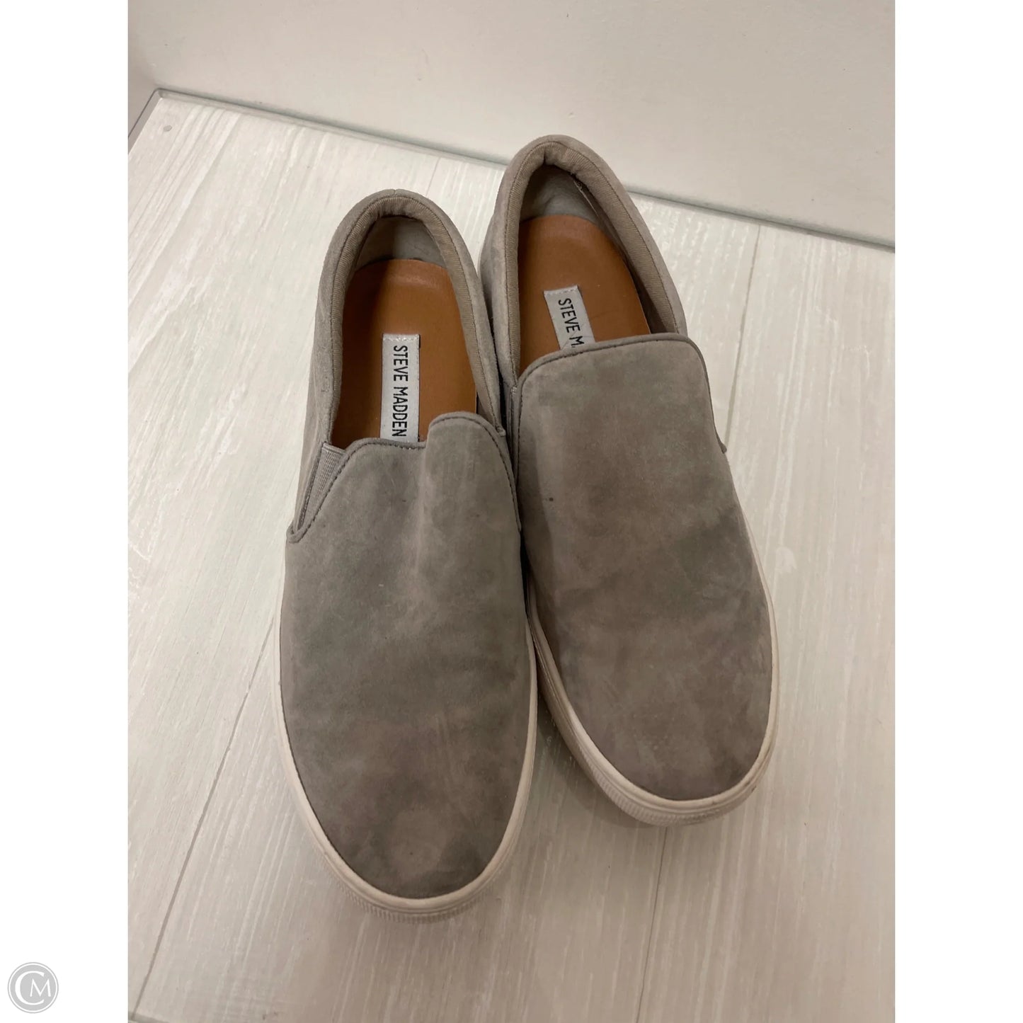 Shoes Sneakers By Steve Madden In Grey, Size: 8.5