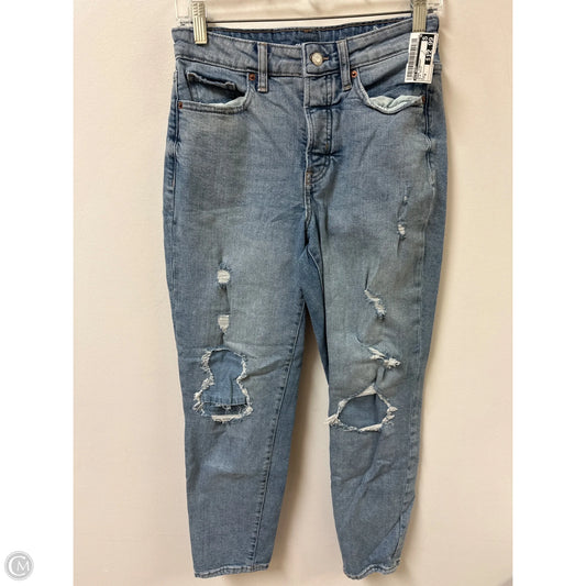 Jeans Straight By Old Navy In Blue Denim, Size: 6
