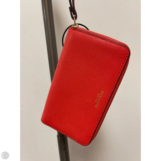 Wristlet Designer By Coach, Size: Small