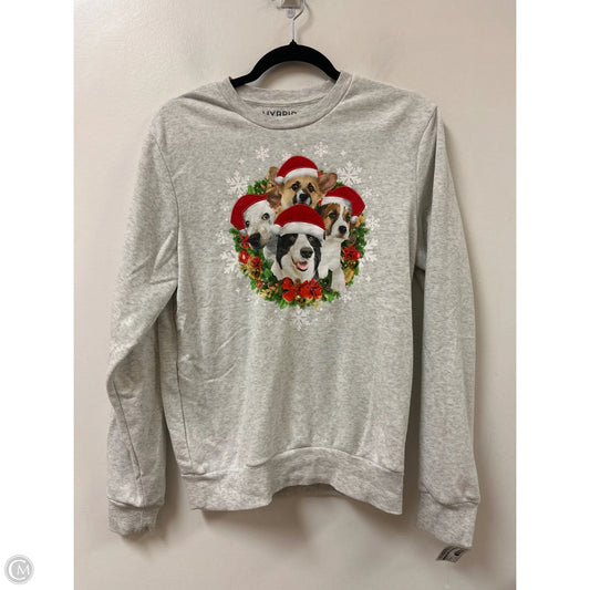 Sweater By Clothes Mentor In Grey, Size: S