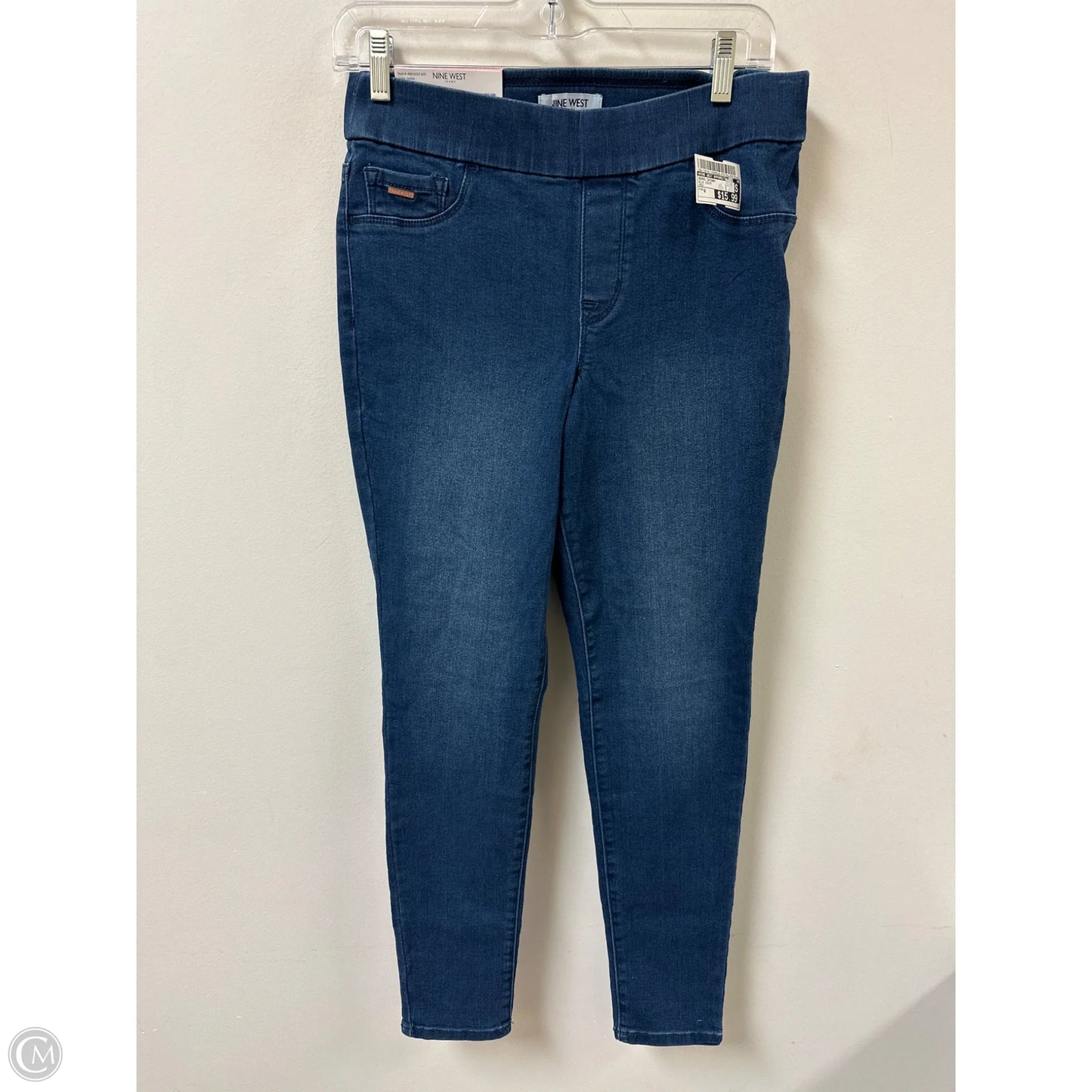 Jeans Skinny By Nine West Apparel In Blue Denim, Size: 6