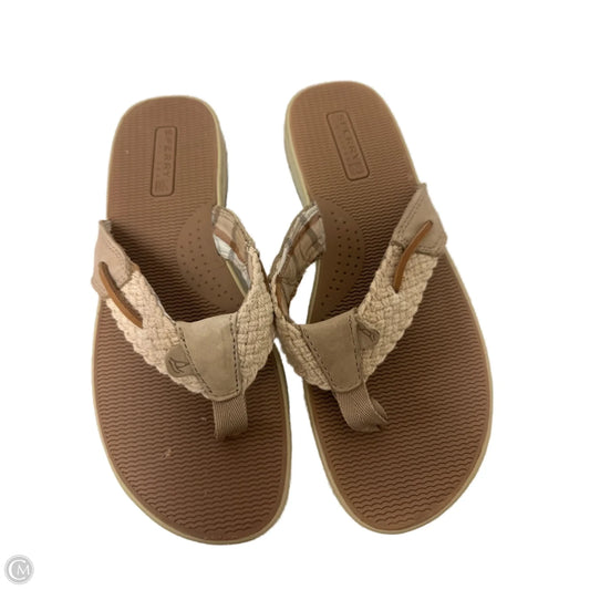 Sandals Flats By Sperry In Brown, Size: 7.5