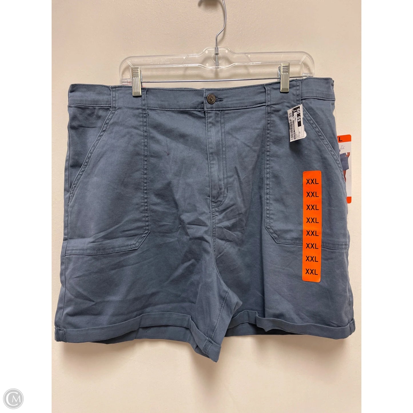 Shorts By Gloria Vanderbilt In Blue, Size: 18