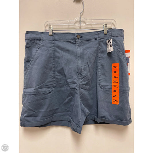 Shorts By Gloria Vanderbilt In Blue, Size: 18