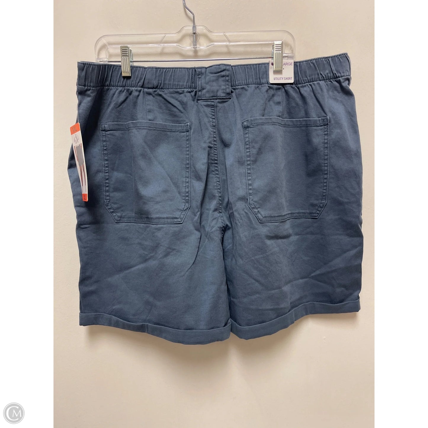 Shorts By Gloria Vanderbilt In Blue, Size: 18