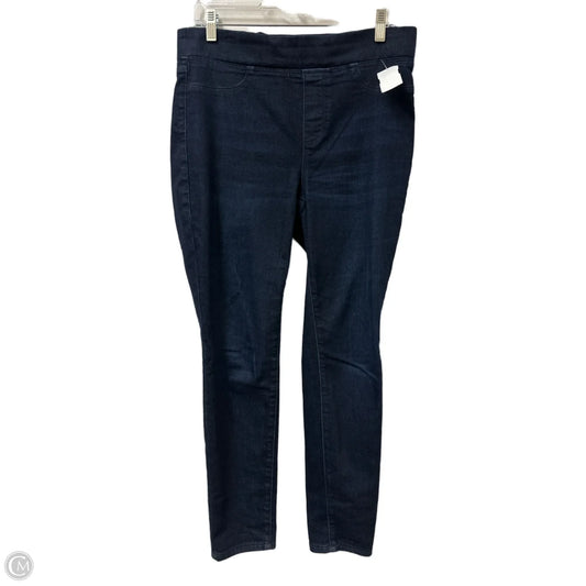 Pants Leggings By Talbots In Blue Denim, Size: 8p