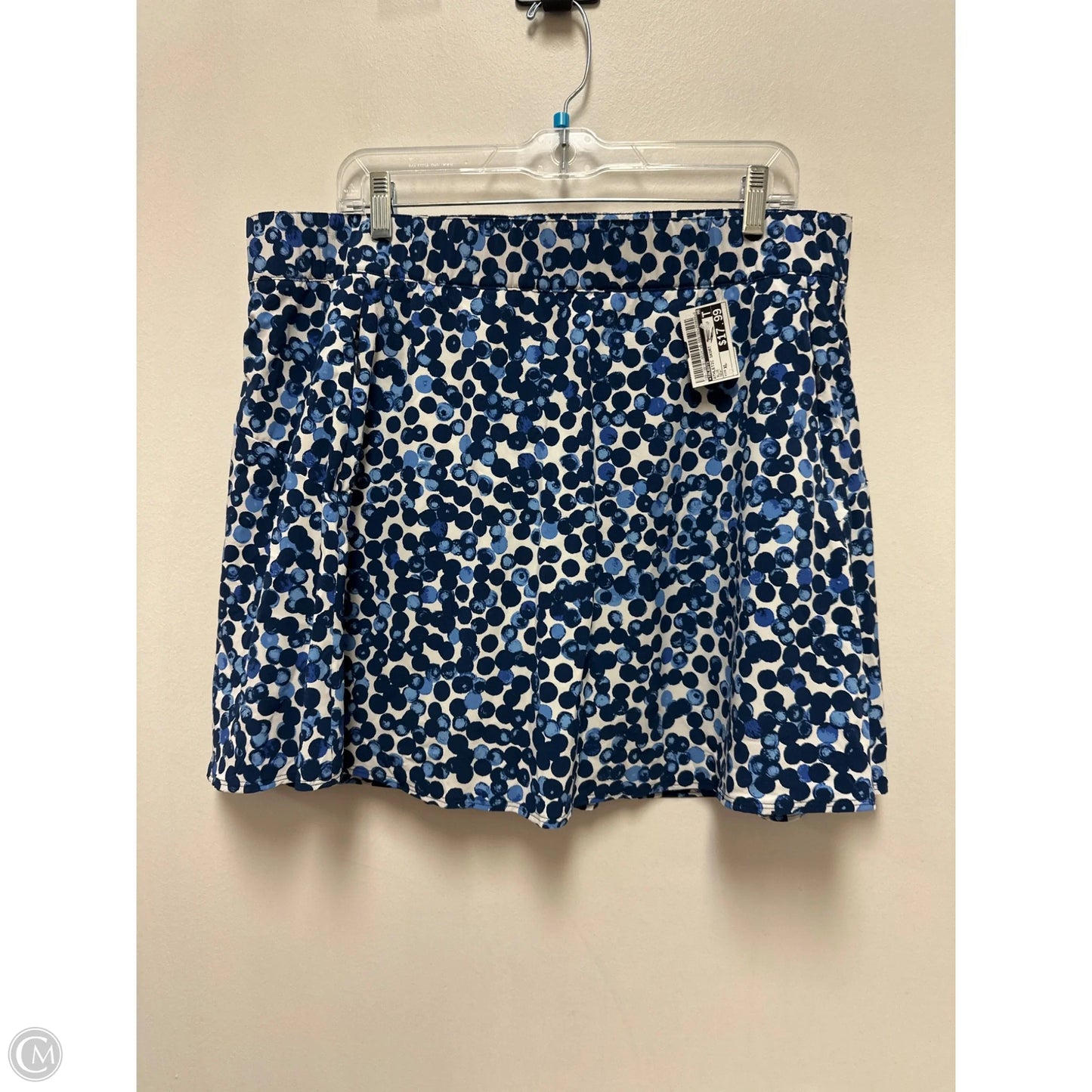 Athletic Skort By Talbots In Blue, Size: Xl