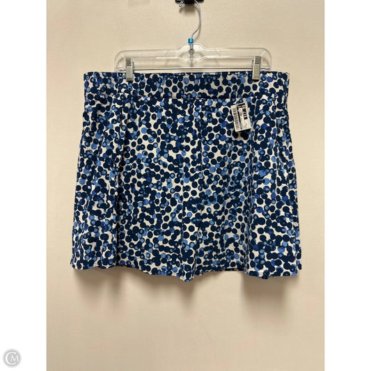 Athletic Skort By Talbots In Blue, Size: Xl