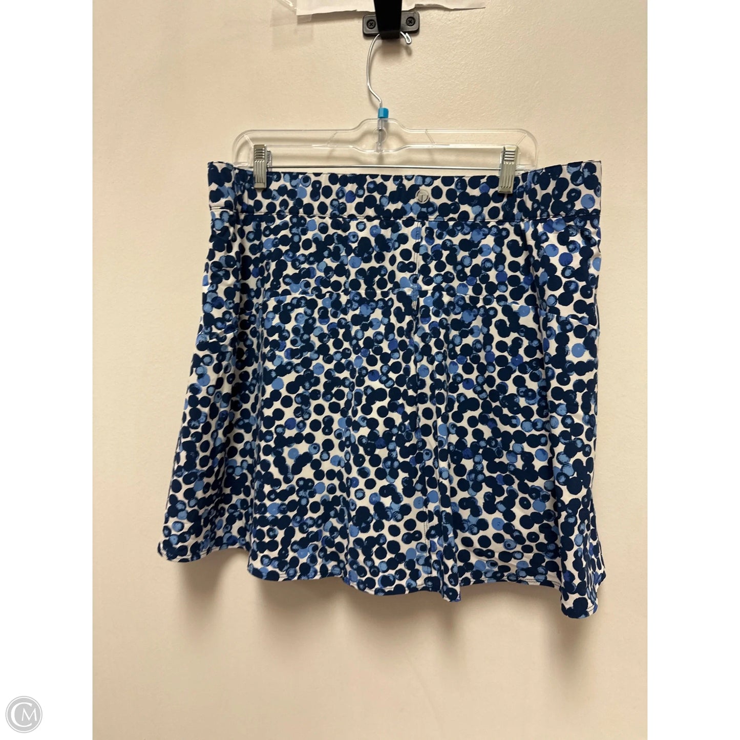 Athletic Skort By Talbots In Blue, Size: Xl
