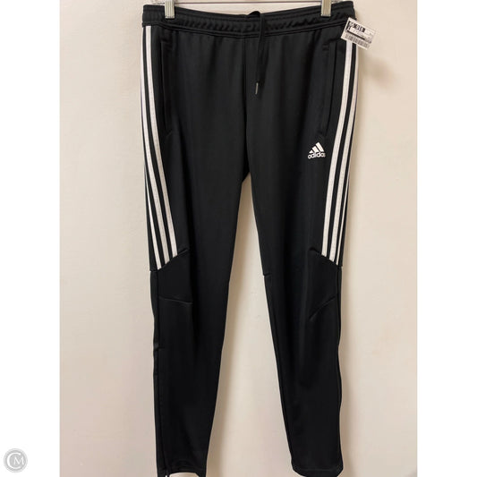Athletic Pants By Adidas In Black, Size: M