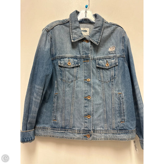 Jacket Denim By Old Navy In Blue Denim, Size: Xl
