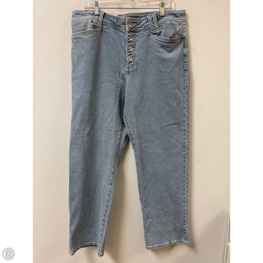 Jeans Straight By Sanctuary In Blue Denim, Size: 16