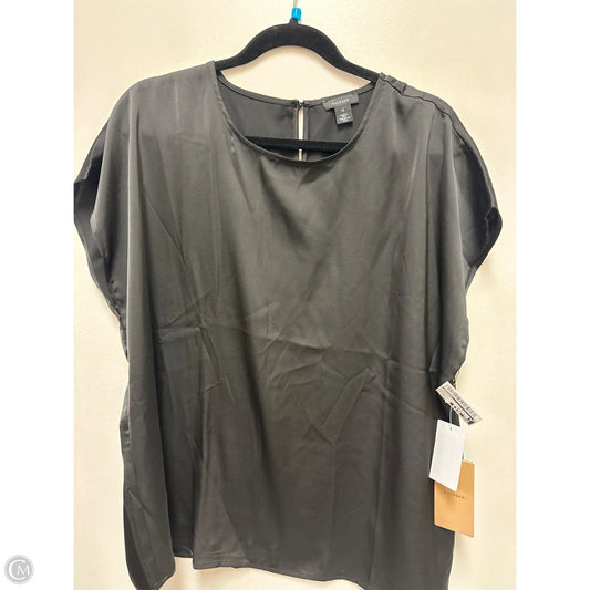 Top Sleeveless By Halogen In Black, Size: Xl