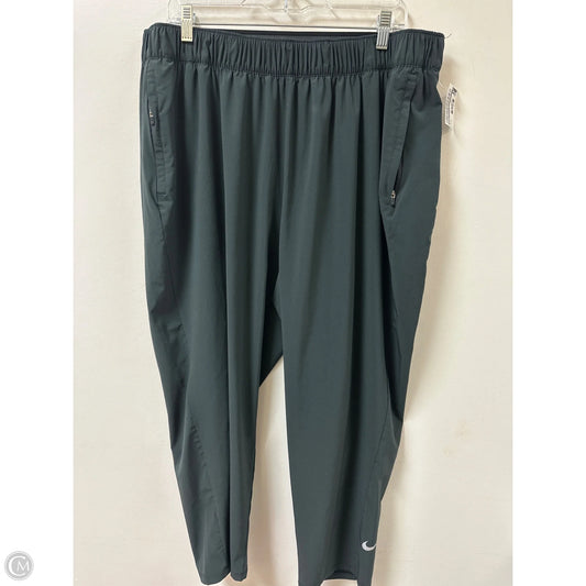 Athletic Pants By Nike In Black, Size: 1x