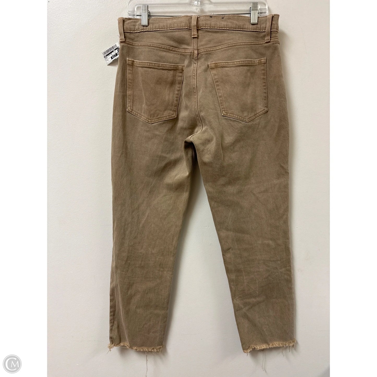 Jeans Straight By Gap In Brown, Size: 8