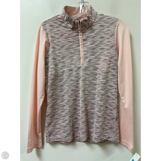 Athletic Top Long Sleeve Crewneck By Clothes Mentor In Pink, Size: Xs