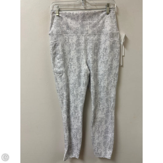 Athletic Leggings By Rbx In Grey, Size: L