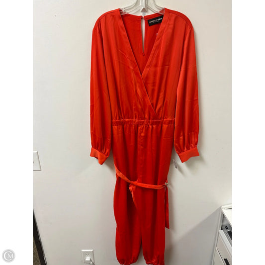 Jumpsuit By Clothes Mentor In Orange, Size: Xl