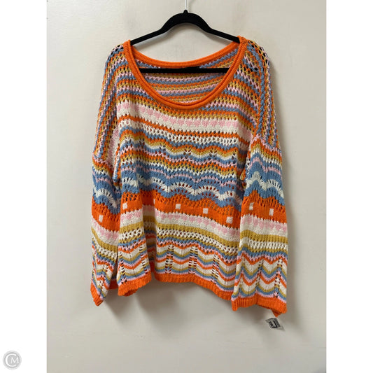 Sweater By Shein In Multi-colored, Size: 3x