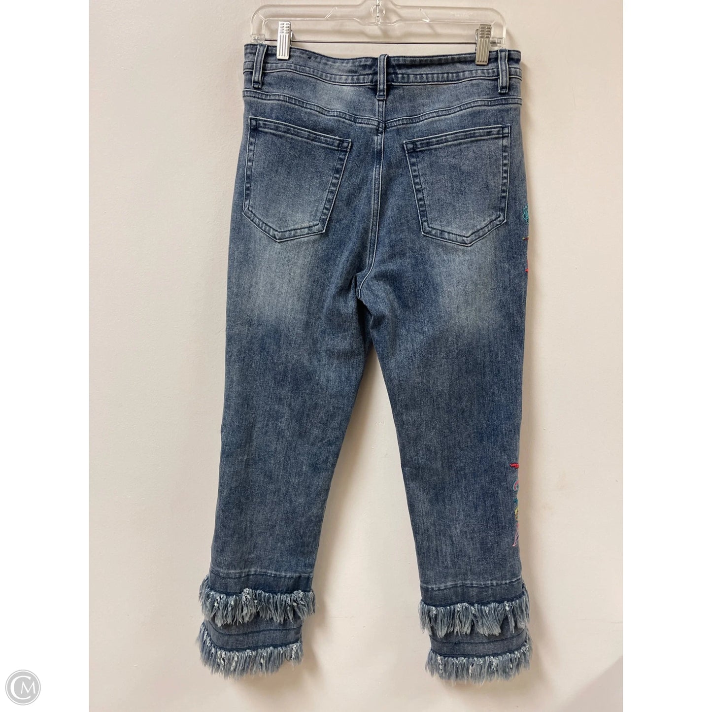 Jeans Boyfriend By John Mark In Blue Denim, Size: 10