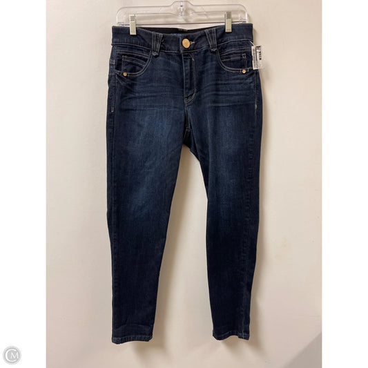 Jeans Skinny By Democracy In Blue Denim, Size: 8